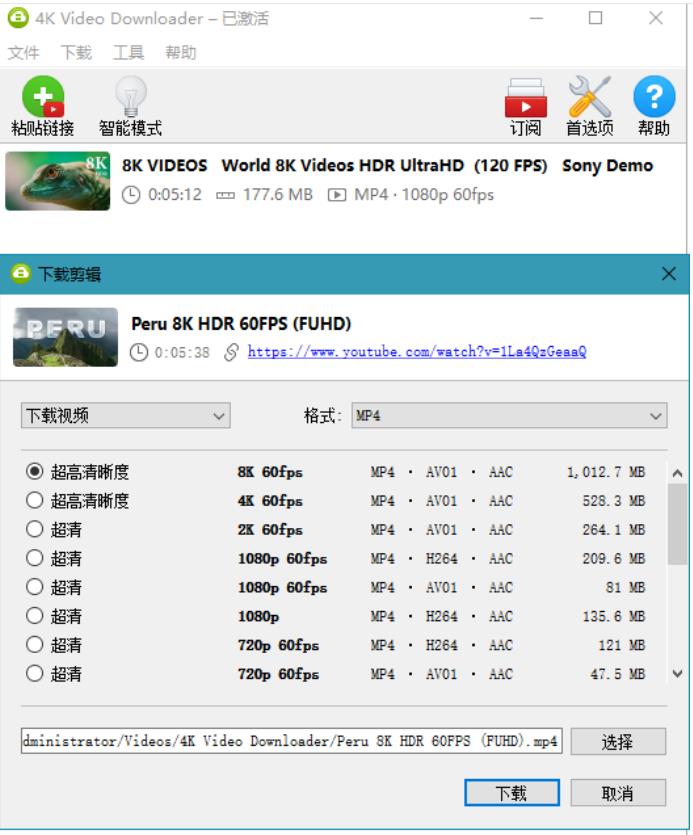 4K_Video油管高清B站视频下载工具_更新置顶